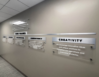 Interior Signage Photo